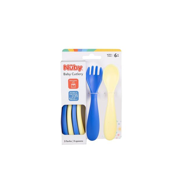 Nuby Baby And Toddler Cutlery 