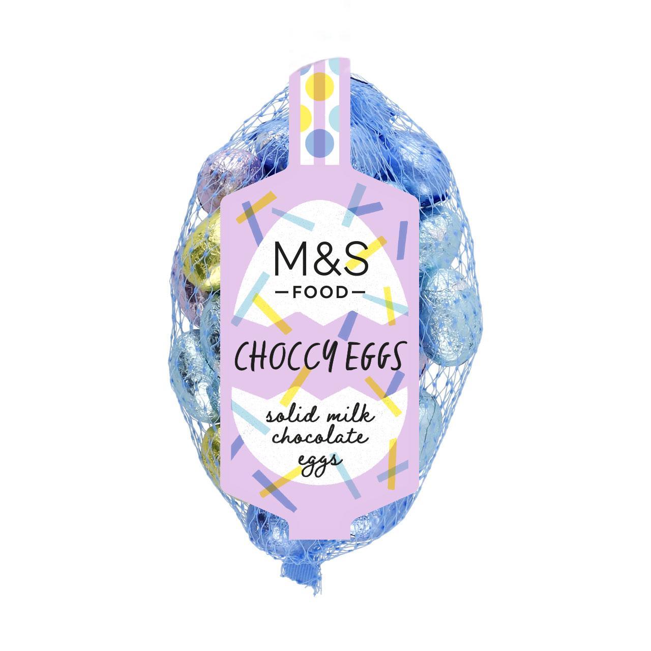 M&S Solid Milk Choccy Eggs