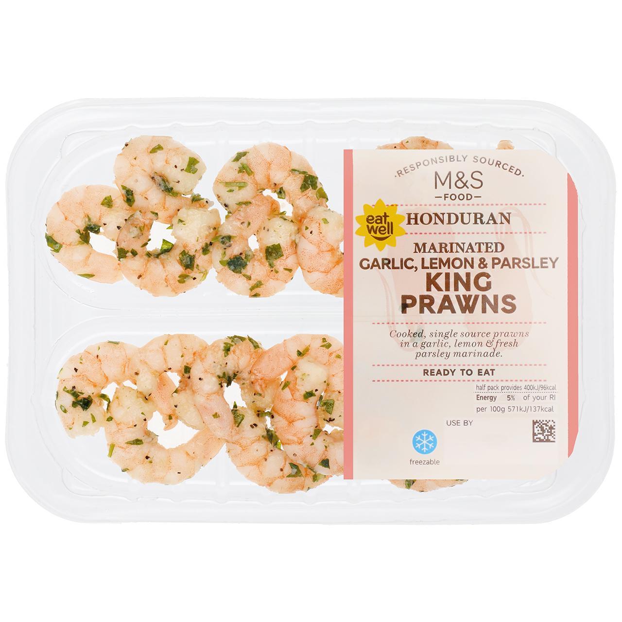 M&S Garlic & Parsley King Prawns