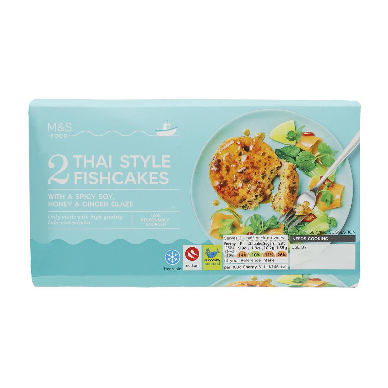 M&S 2 Thai Style Fishcakes