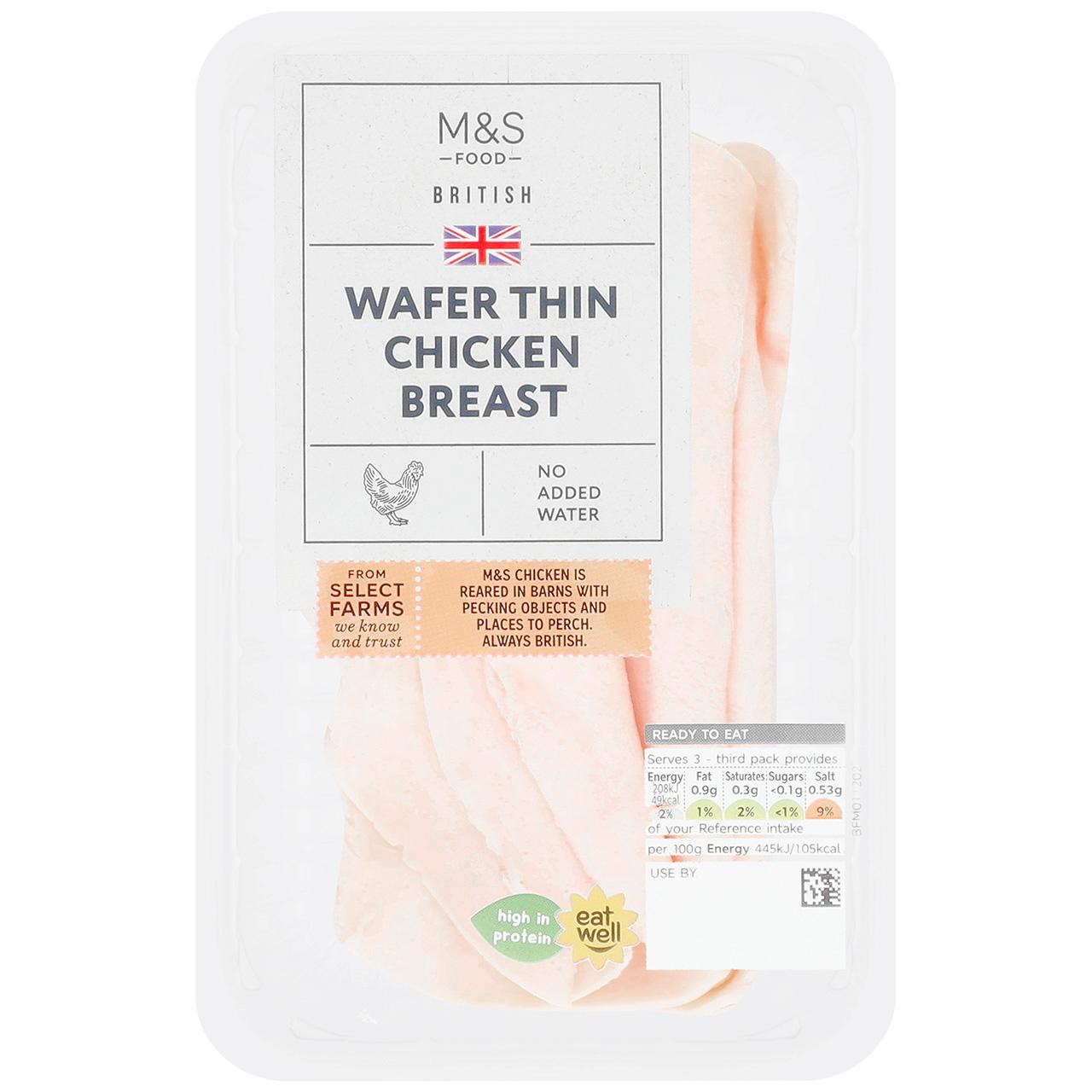 M&S Wafer Thin Chicken Breast Slices