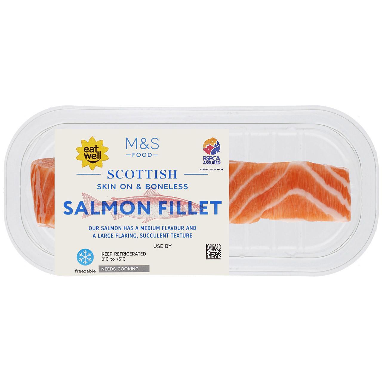 M&S Scottish Single Salmon Fillet