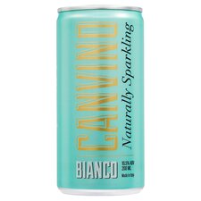 Canvino Bianco Semi Sparkling Italian Wine 200Ml