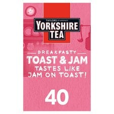 Yorkshire Tea Toast & Jam Tea Bags 40S 125G