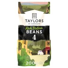 Taylors Rich Italian Roast Coffee Beans 200G