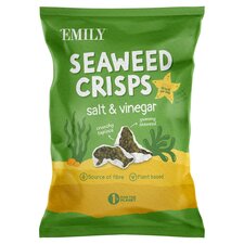 Emily Salt & Vinegar Seaweed Crisps 18g