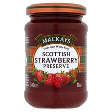 Mackays Scottish Strawberry Preserve 340G