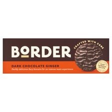 Border Biscuits Dark Chocolate Ginger 150G