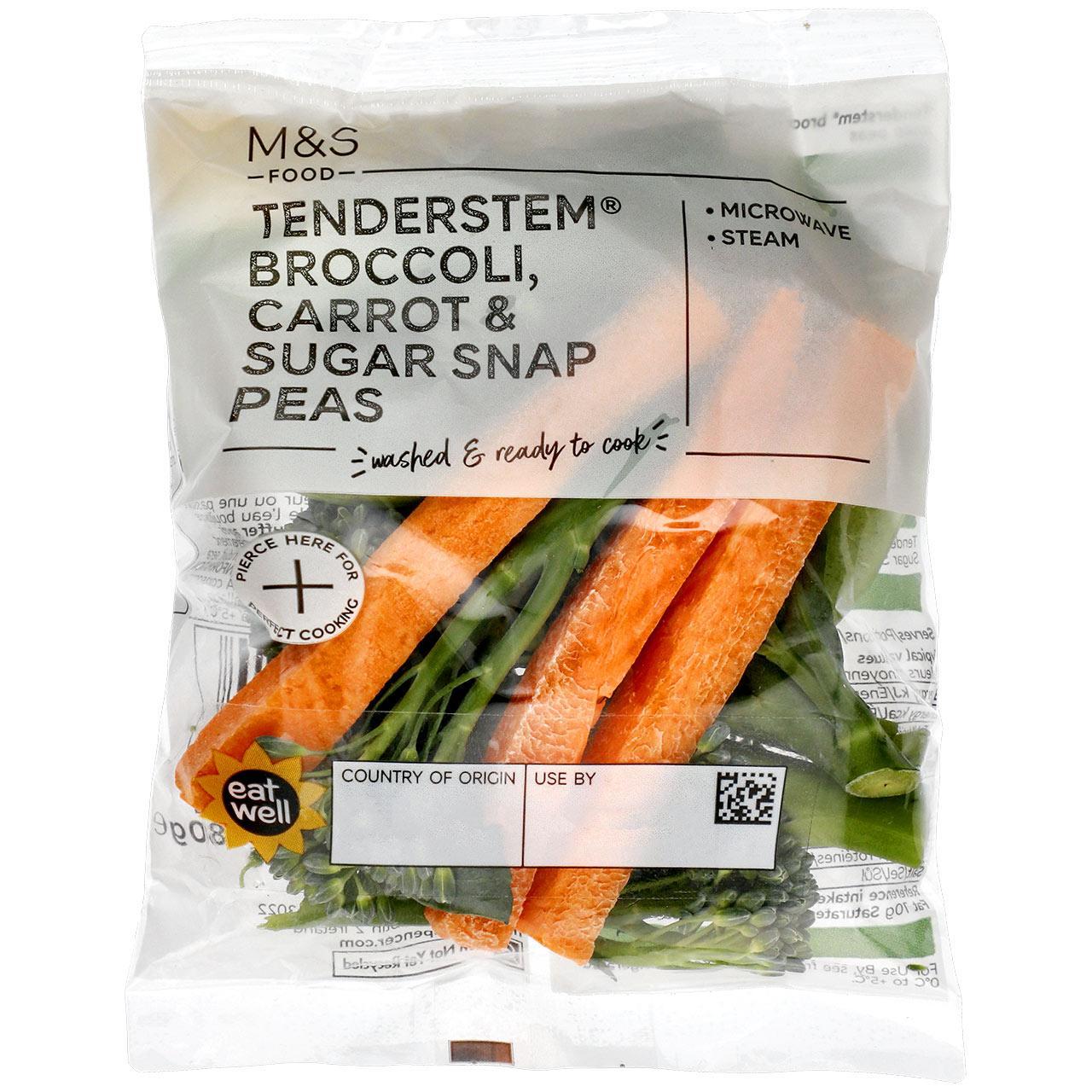 M&S Tenderstem Broccoli, Carrot & Sugar Snap Peas