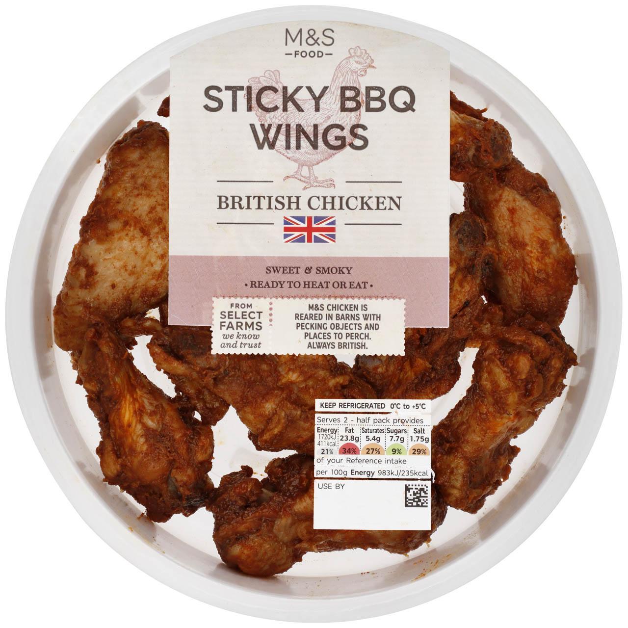 M&S BBQ Chicken Wings