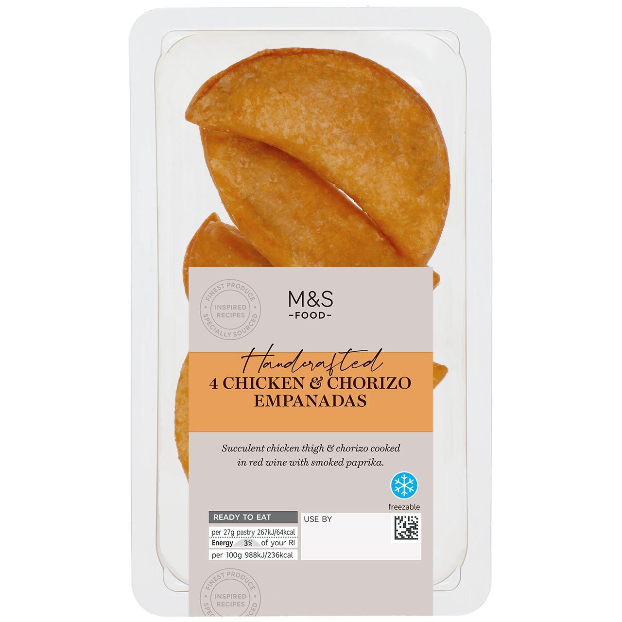 M&S Chicken & Chorizo Empanadas