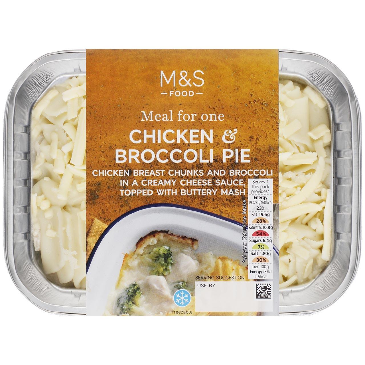 M&S Chicken & Broccoli Pie