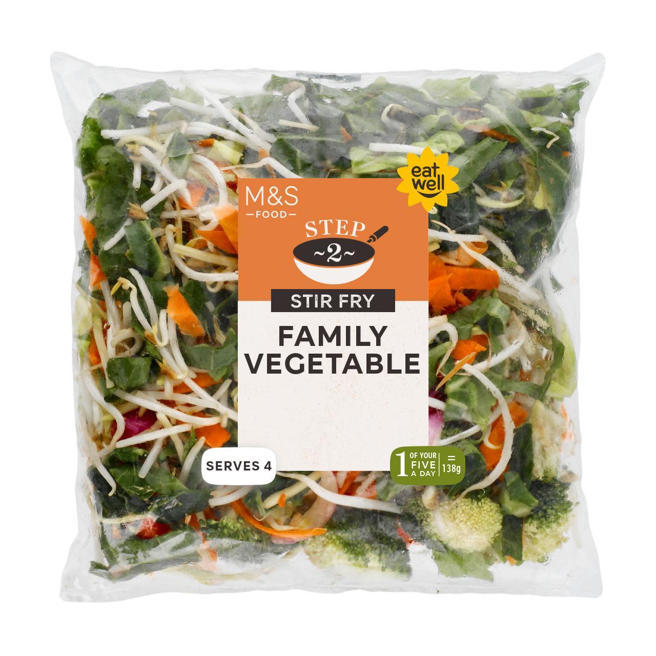 M&S Vegetable Stir Fry