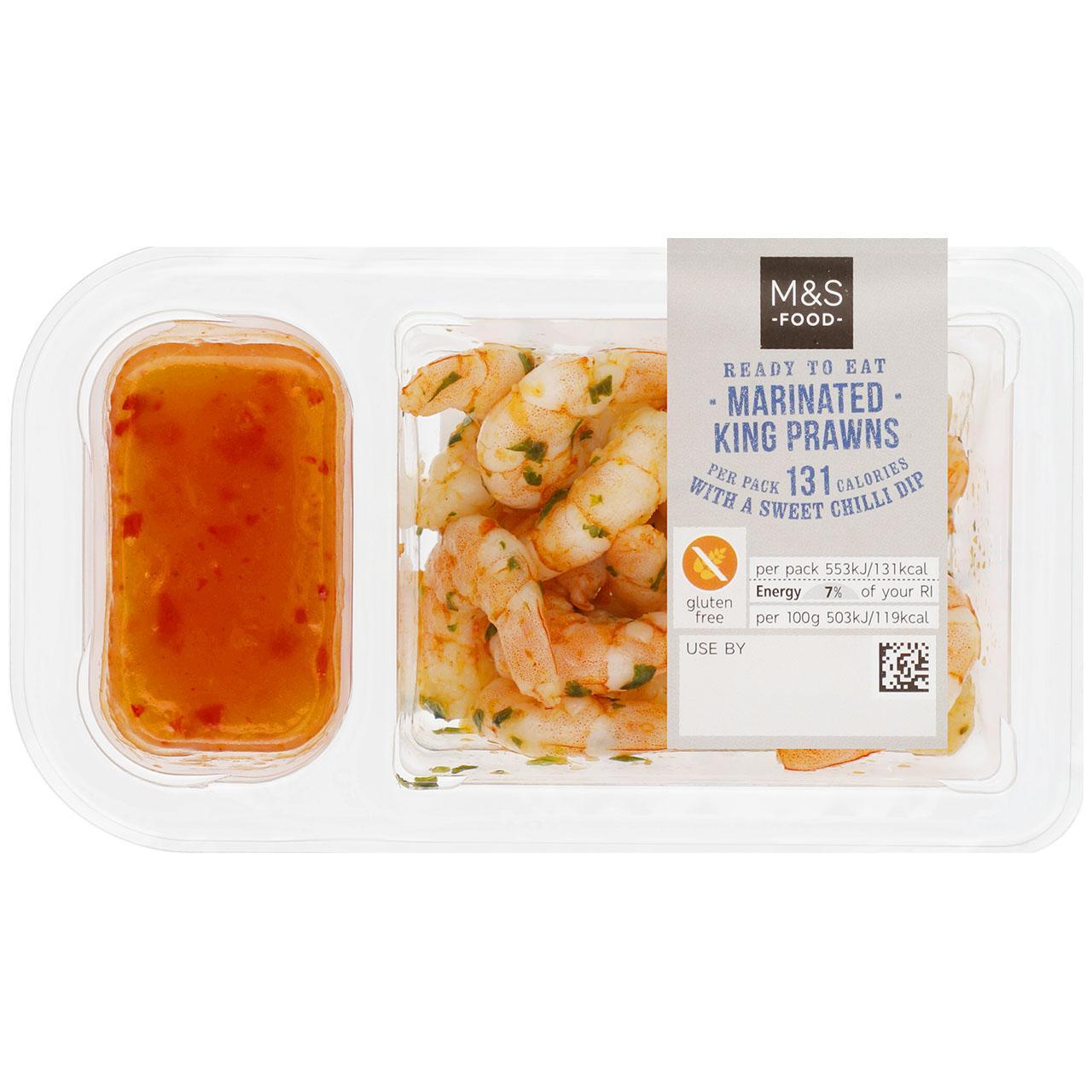 M&S King Prawns with a Sweet Chilli Dip