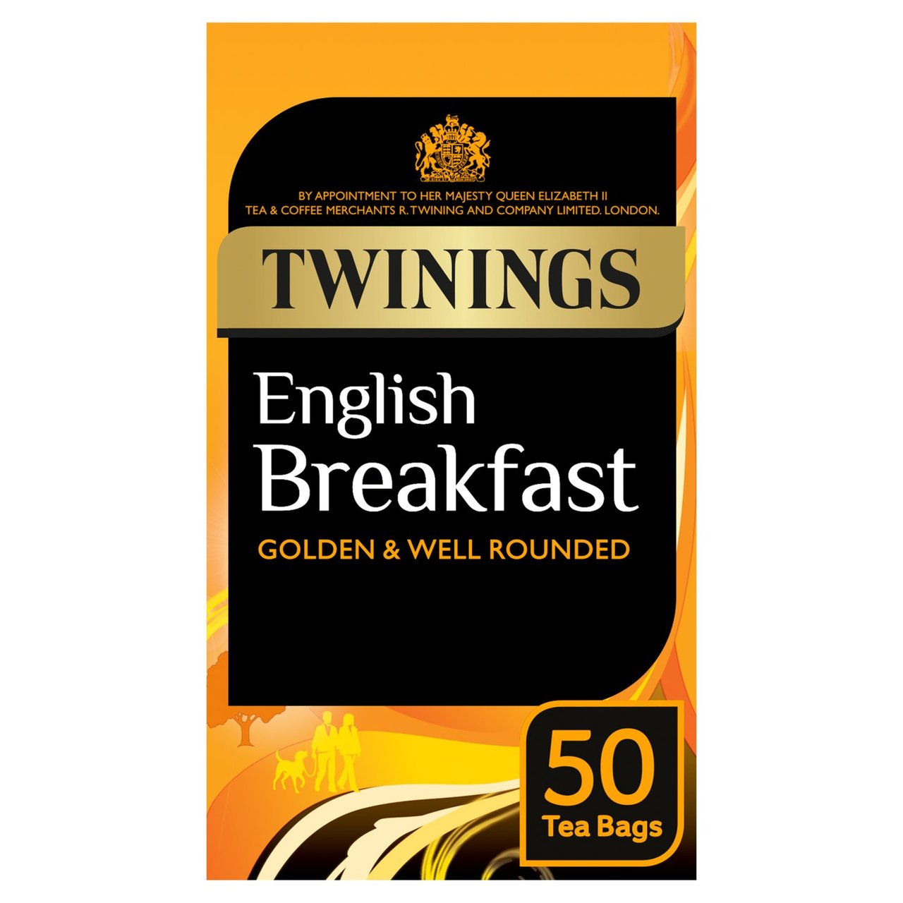 Twinings English Breakfast Tea, 50 Tea Bags