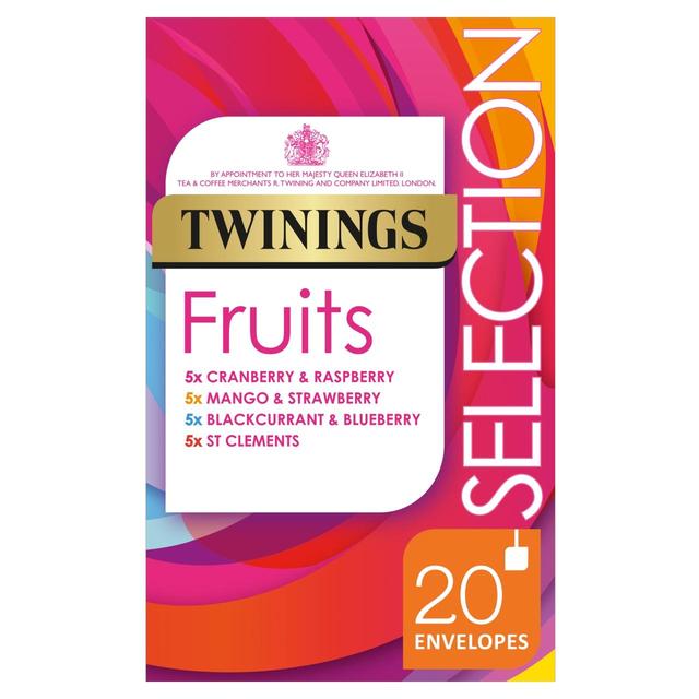 Twinings Fruit Selection 20's Tea Bags 100g