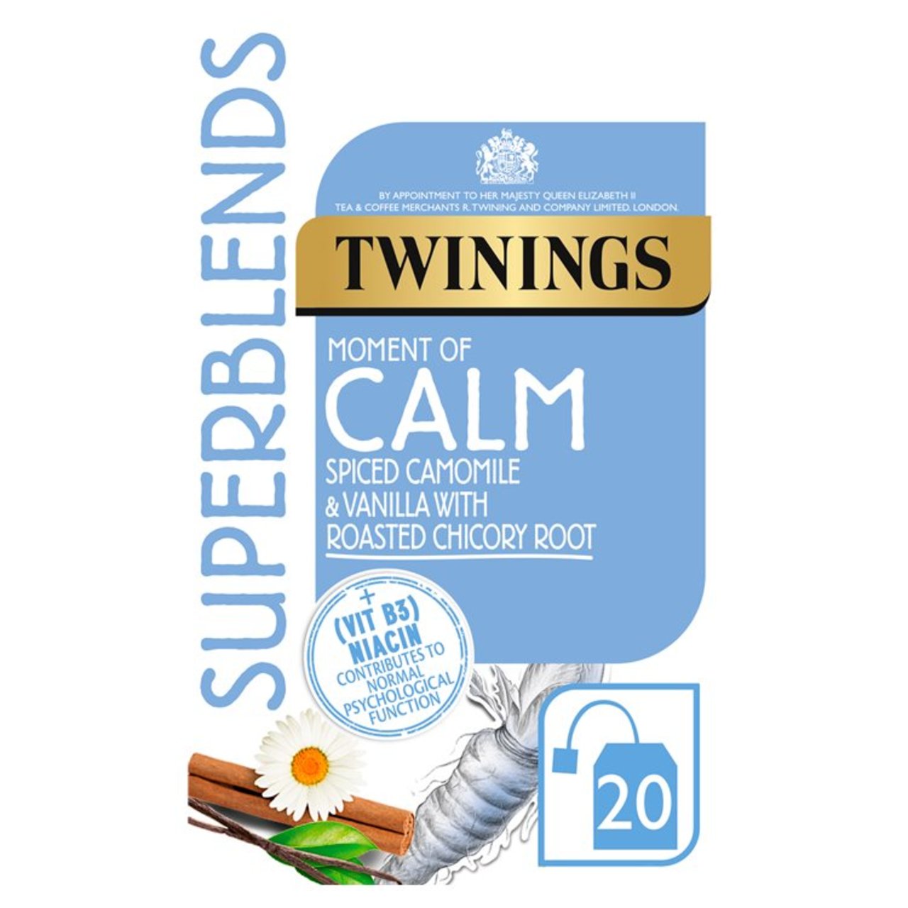 Twinings Superblends Moment Of Calm 20 Tea Bags 30g