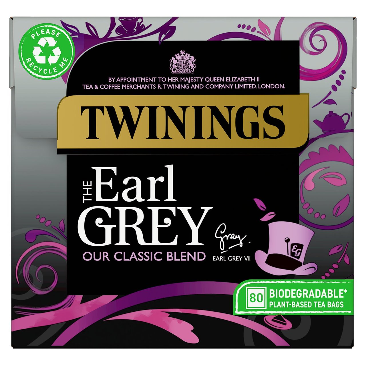 Twinings the Earl Grey Plant Based Tea Bags x80 200g