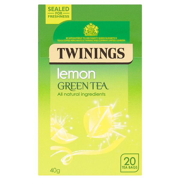 Twinings Lemon Green Tea Bags 20s 40g