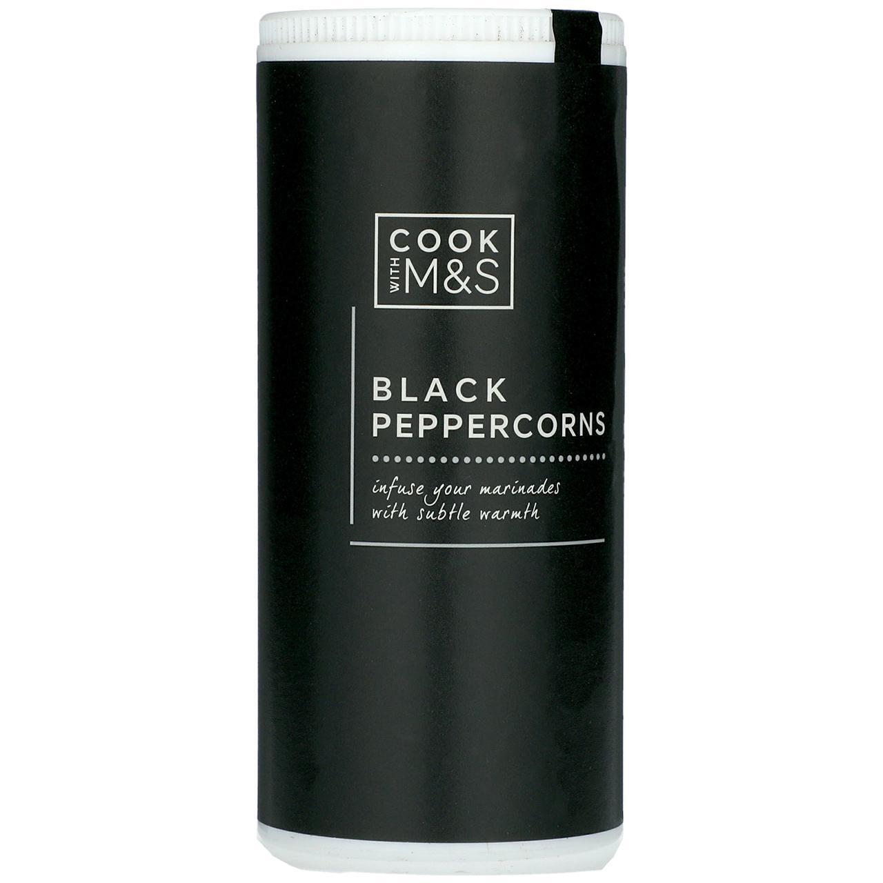 Cook With M&S Black Peppercorns