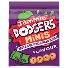 Jammie Dodgers Minis Biscuits Apple & Blackcurrant x6 120g