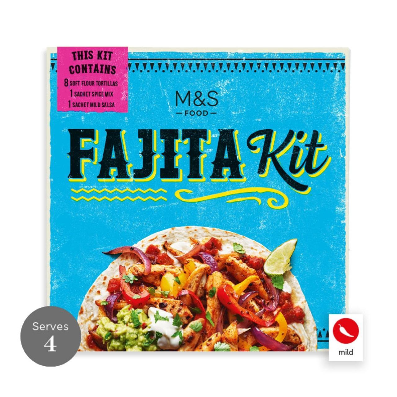 M&S Smoky BBQ Fajita Kit