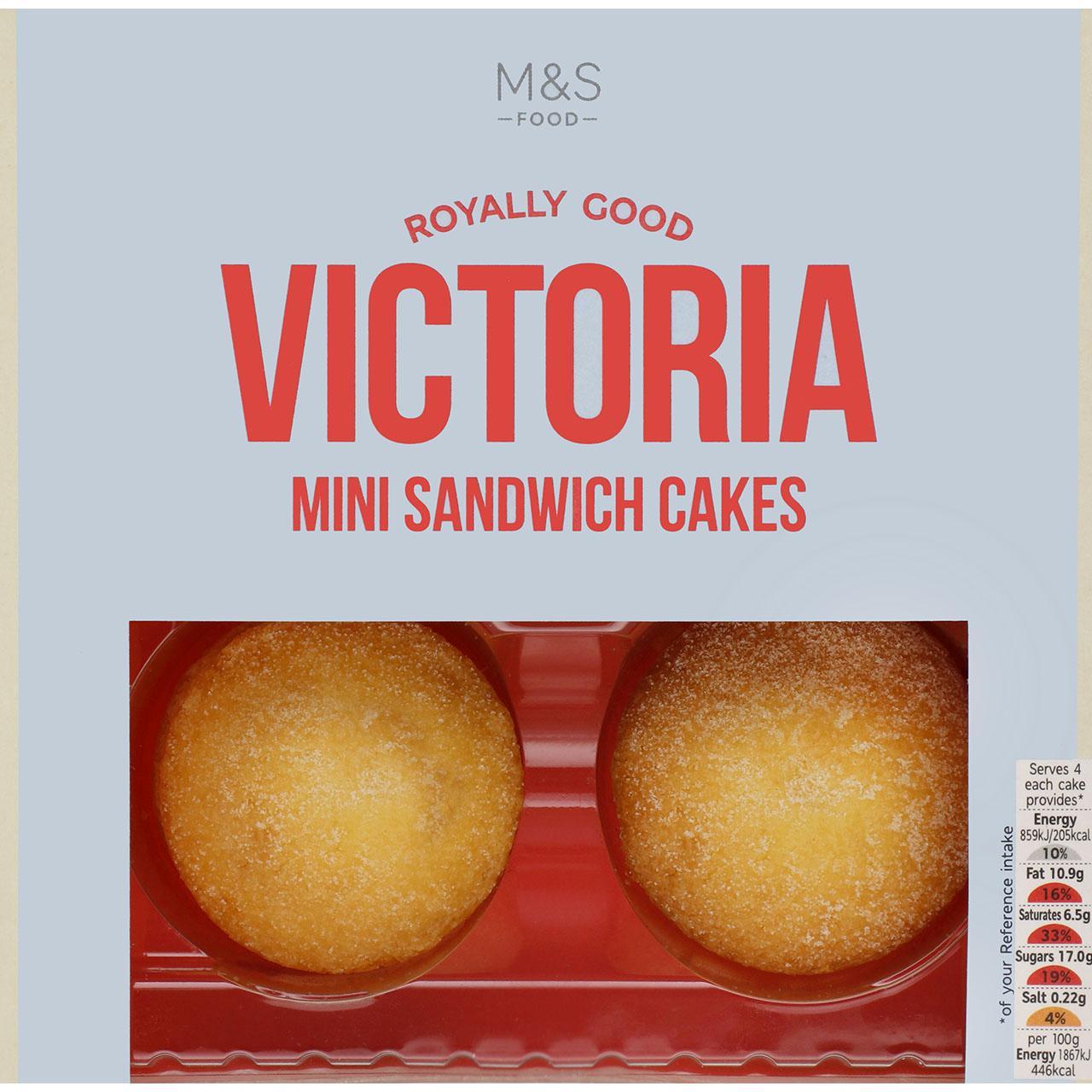 M&S Mini Victoria Sandwich Cakes