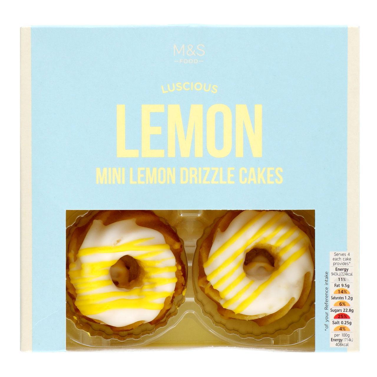 M&S Mini Lemon Drizzle Cakes