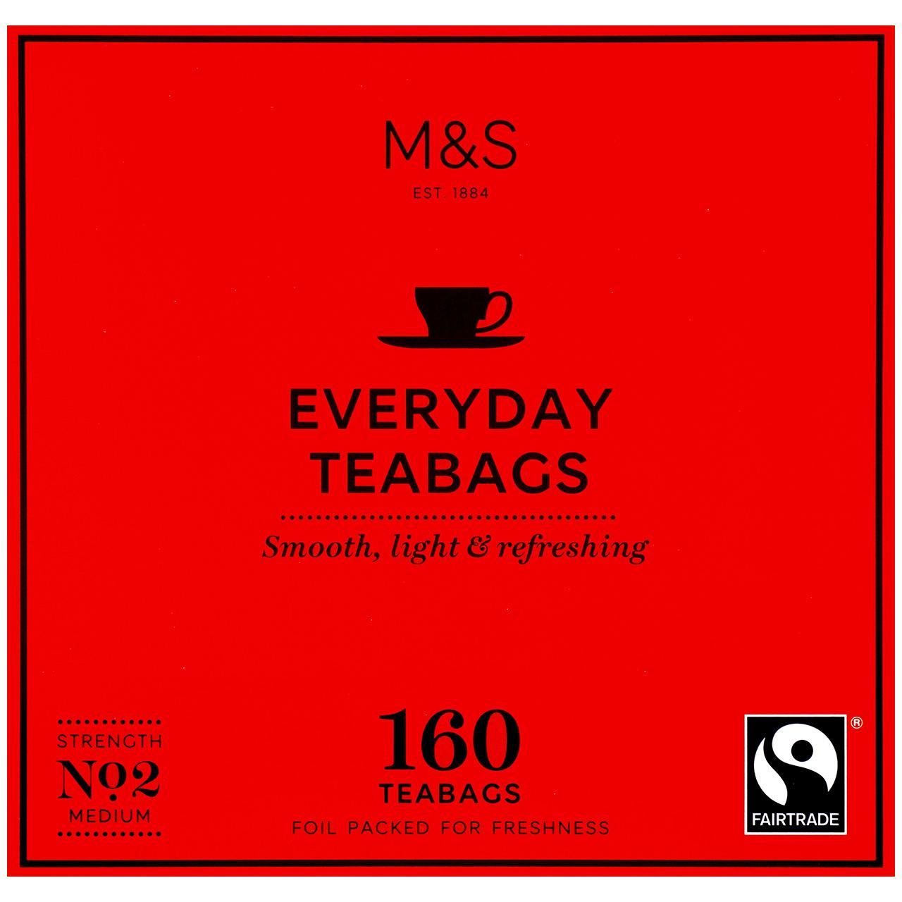 M&S Fairtrade Everyday Tea Bags