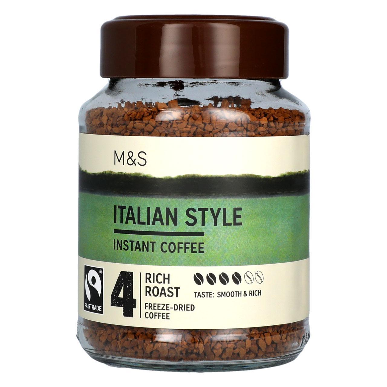 M&S Fairtrade Italian Style Instant Coffee