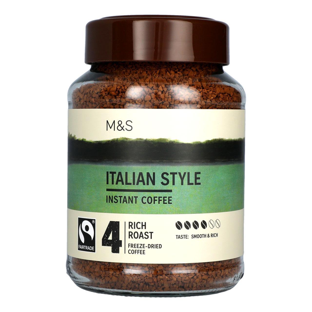 M&S Fairtrade Italian Style Instant Coffee