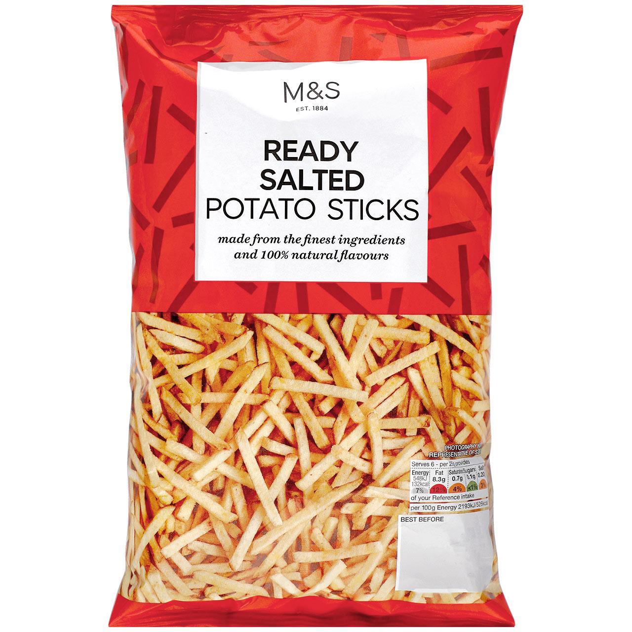 M&S Ready Salted Potato Sticks