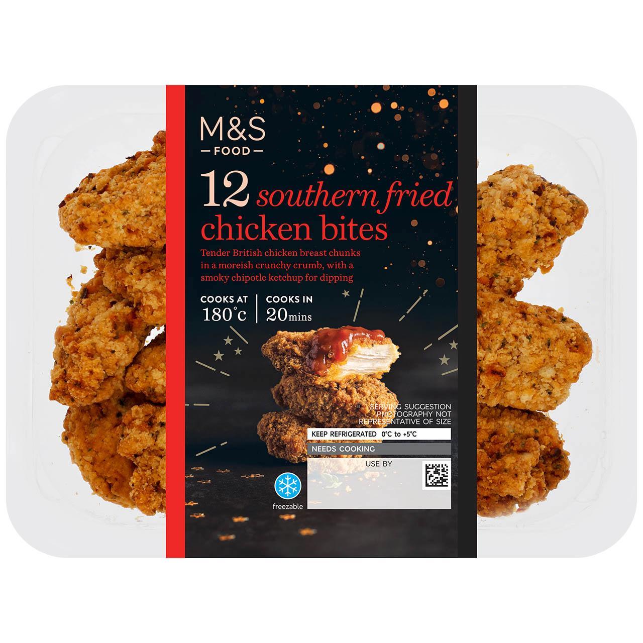 M&S British 12 Southern fried Chicken Bites