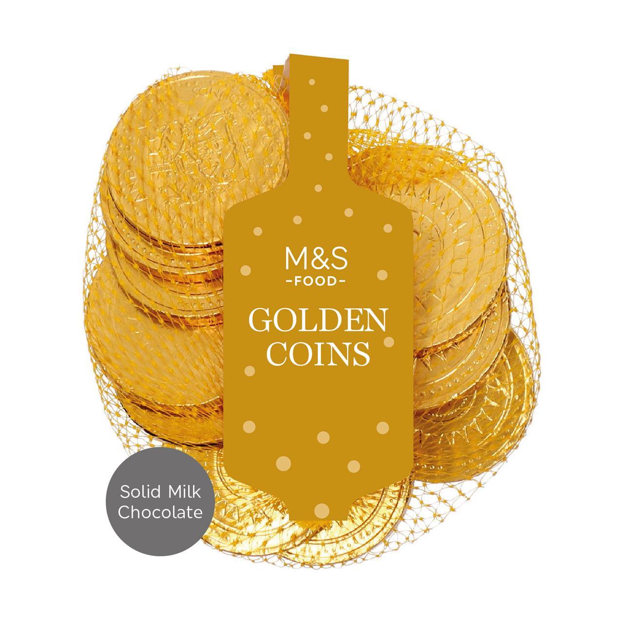 M&S Milk Chocolate Golden Coins