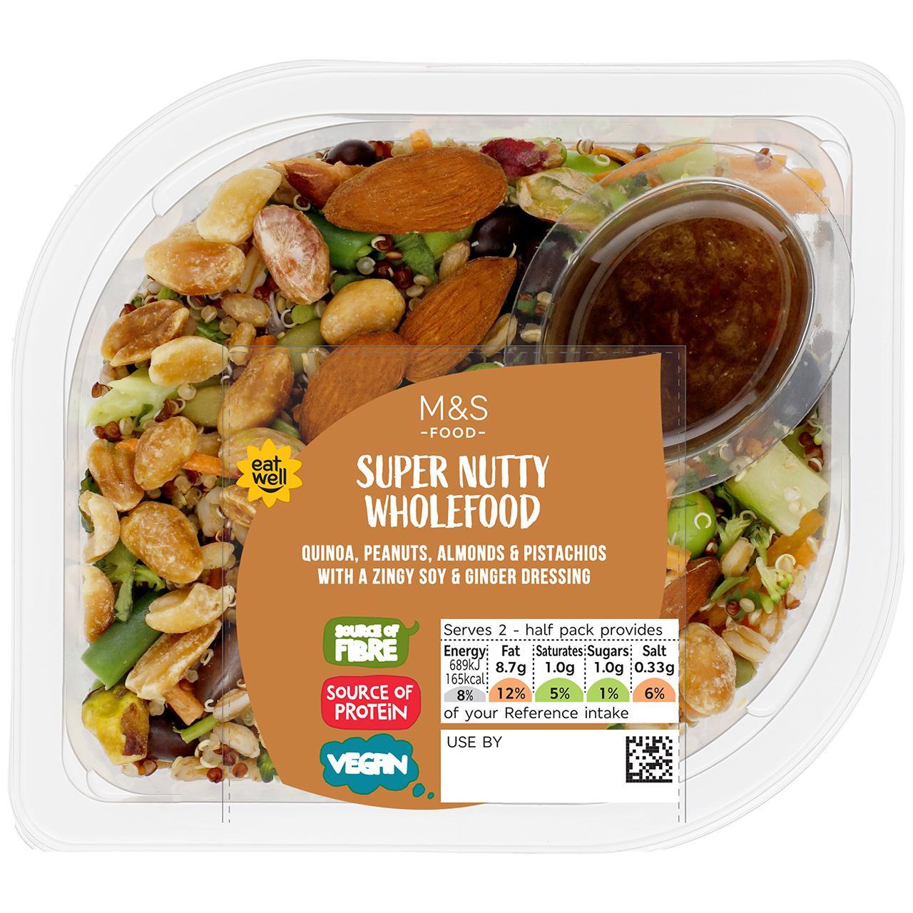 M&S Super Nutty Wholefood Salad