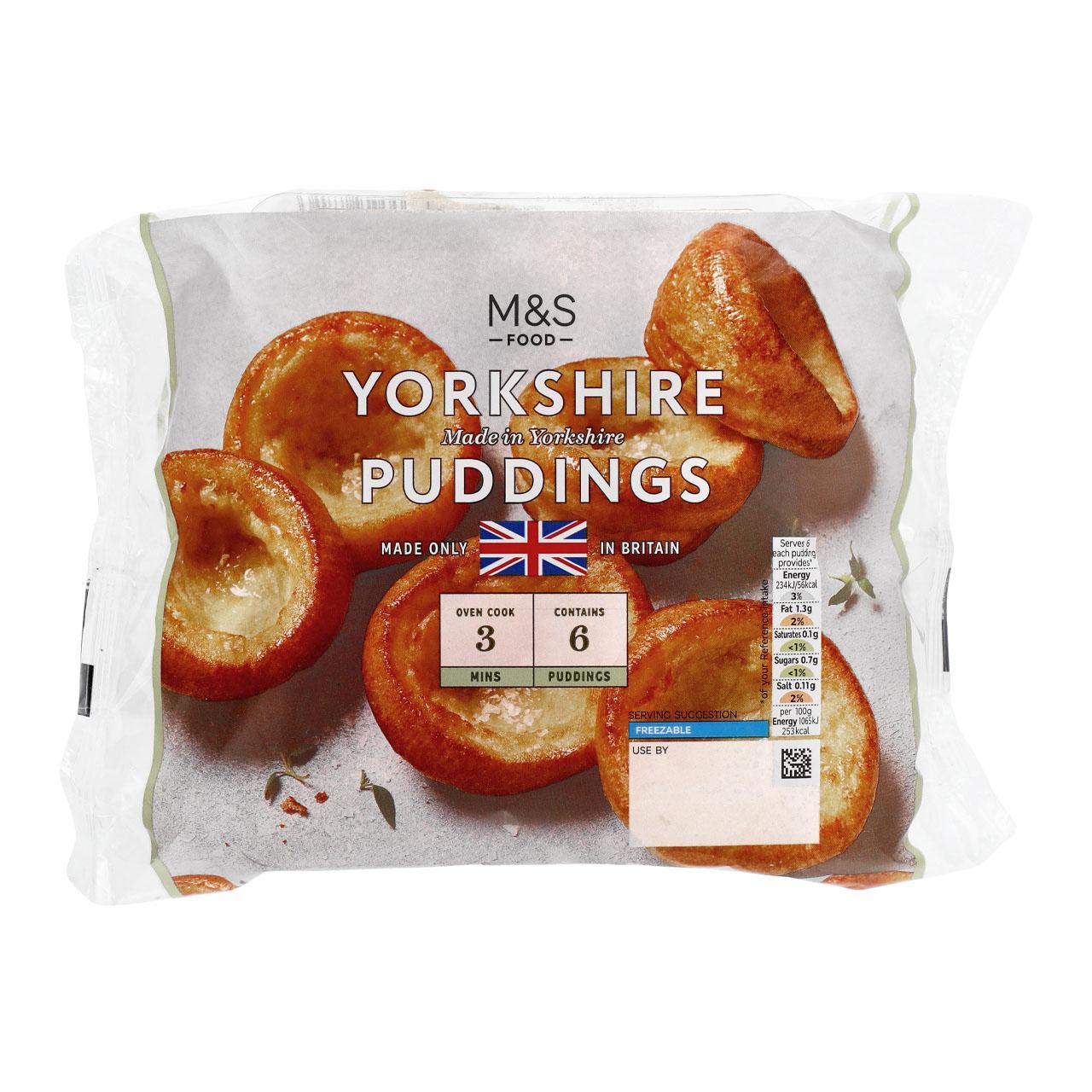 M&S 6 Yorkshire Puddings