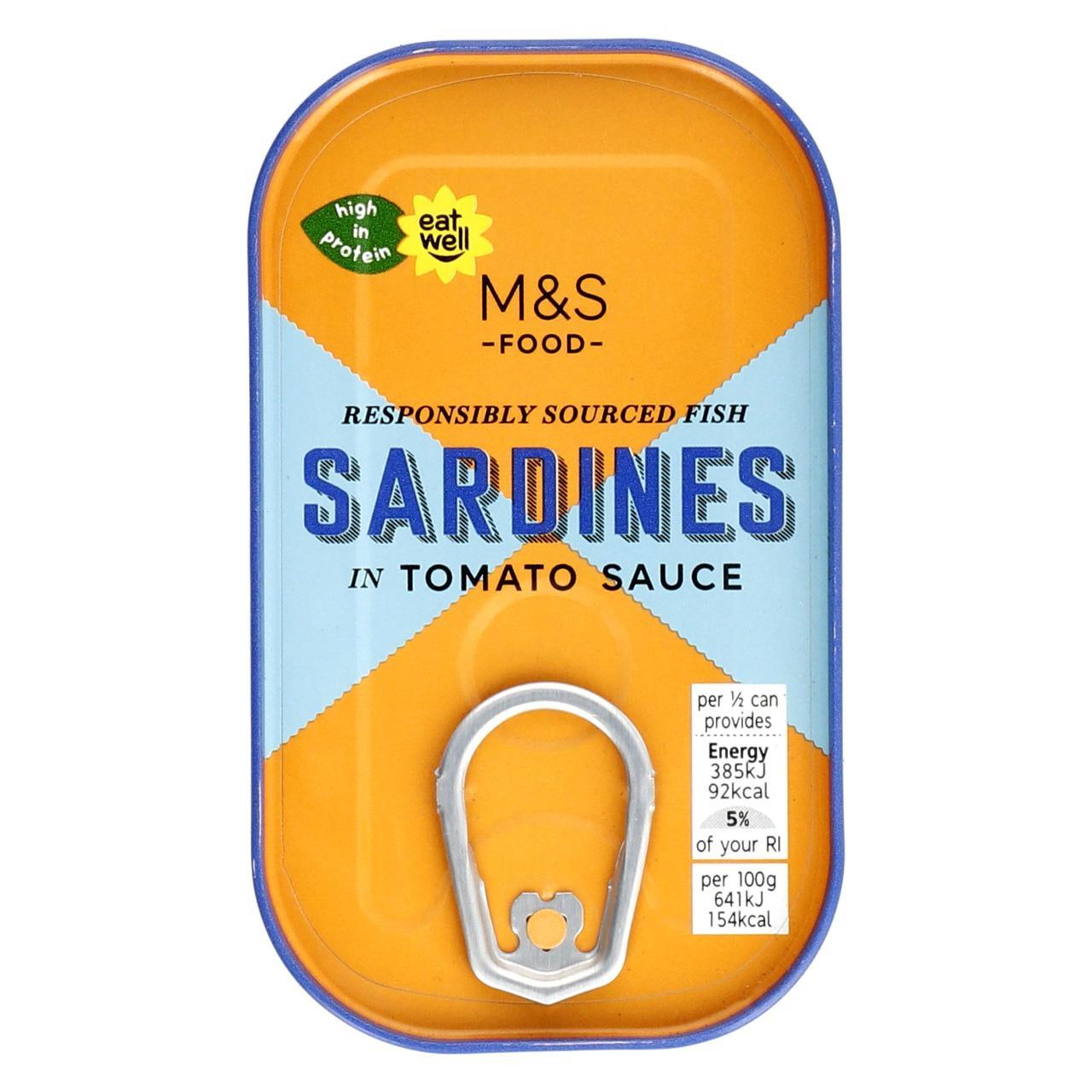 M&S Sardines in Tomato Sauce