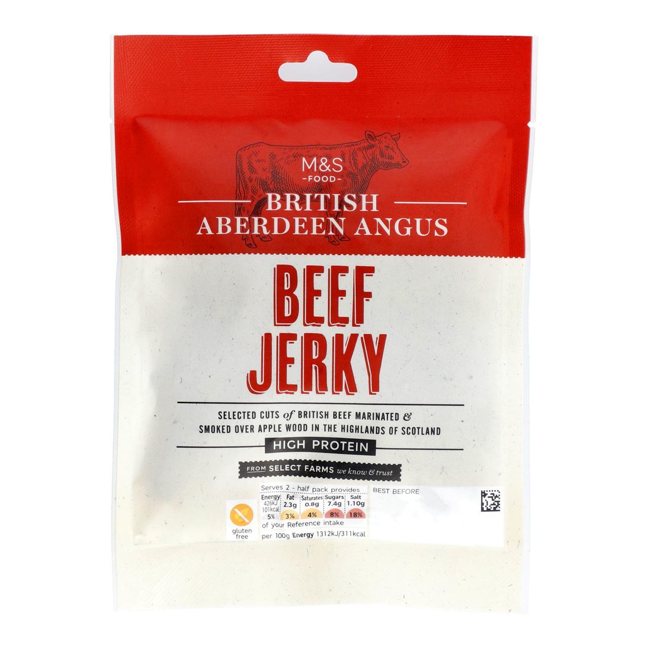 M&S British Peppered Beef Jerky