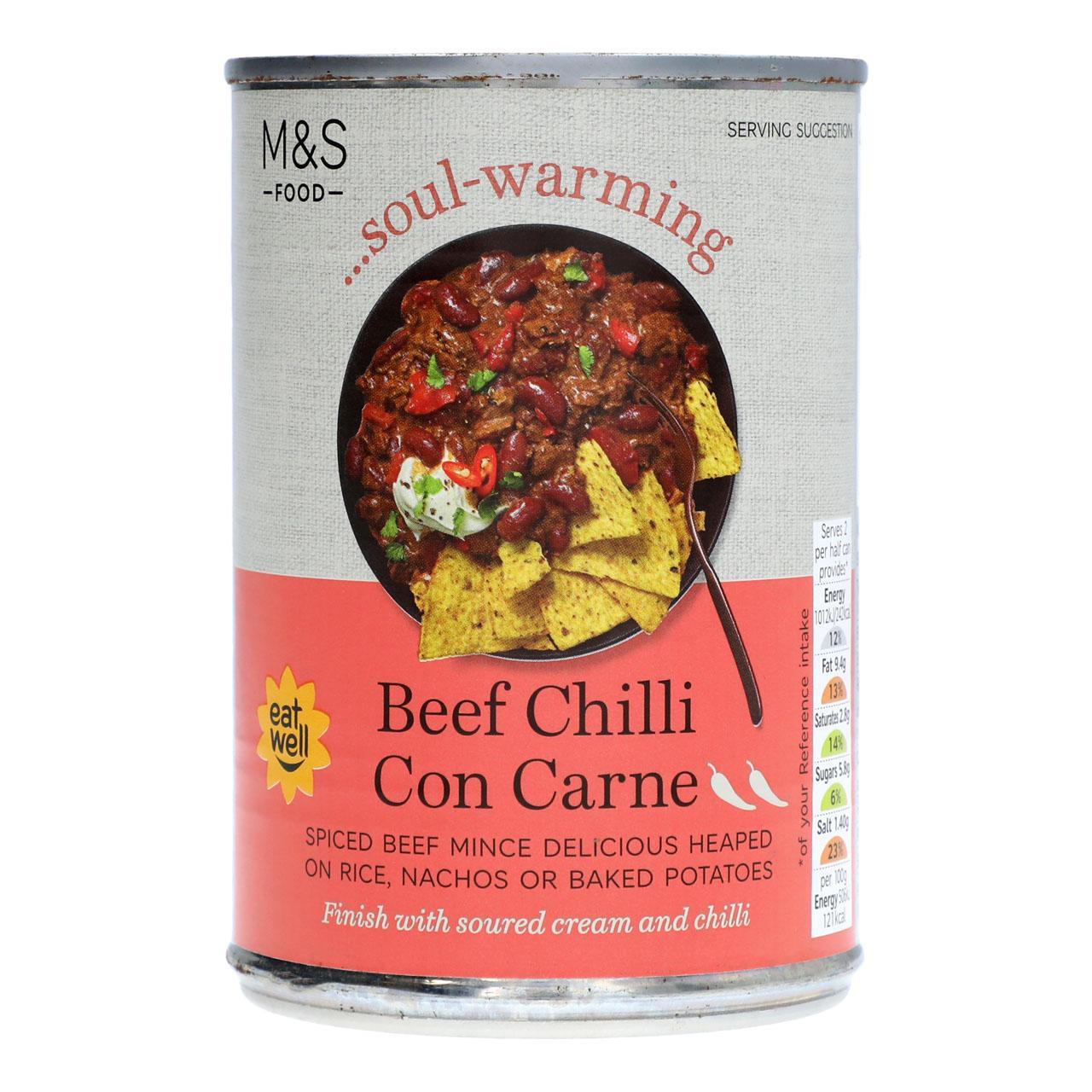 M&S Chilli Con Carne