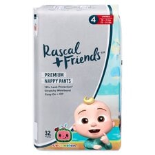 Rascal & Friends Premium Nappies Size 3 42 Pack - Tesco Groceries