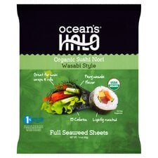 O'cean's Halo Organic Sushi Nori Wasabi Style 40G