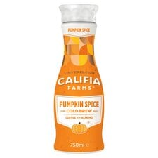 Califia Farms Pumpkin Spice Coffee With Almond 750Ml