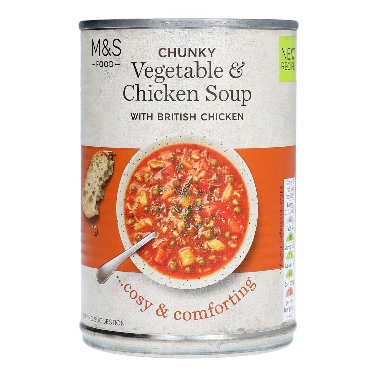 M&S Chunky Vegetable & Chicken Soup