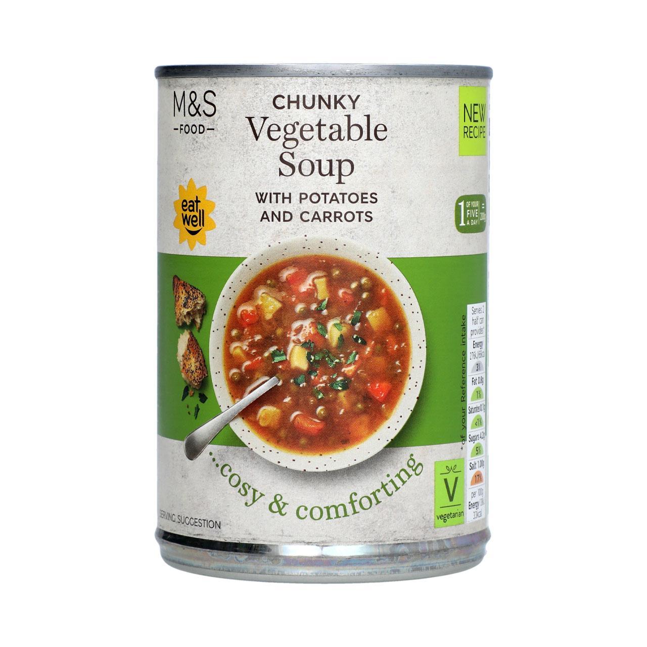 M&S Chunky Vegetable Soup