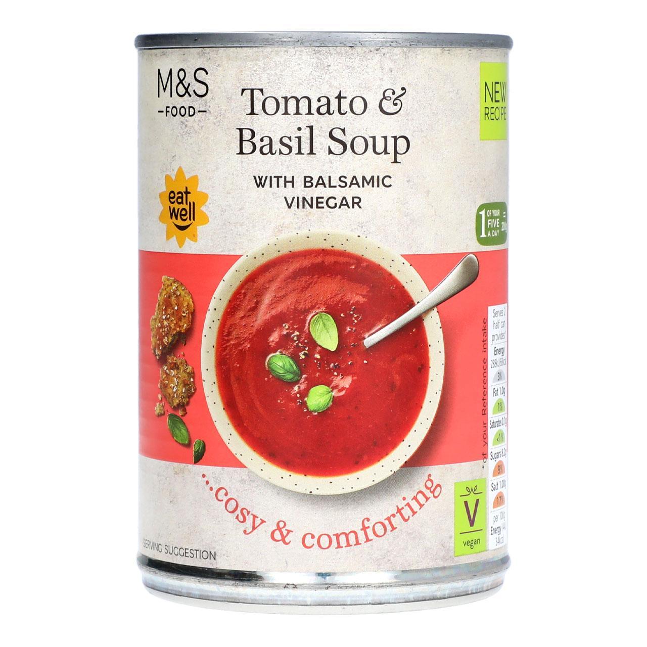 M S Tomato Basil Soup HelloSupermarket