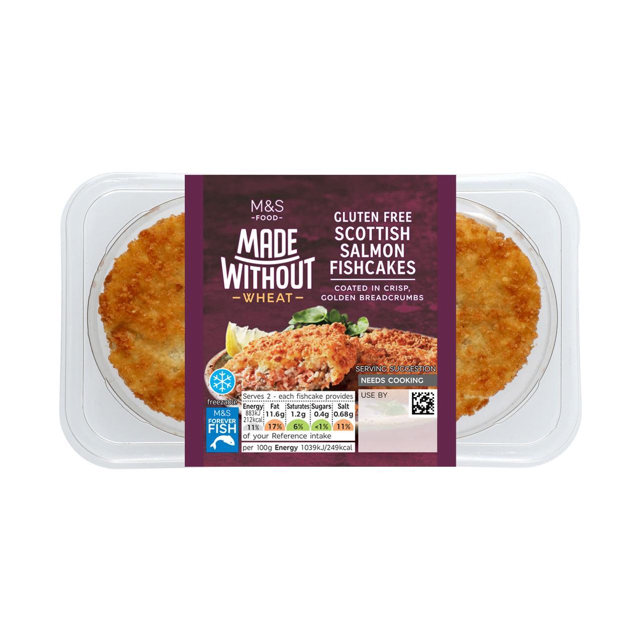 M&S Made Without Scottish 2 Salmon Fishcakes