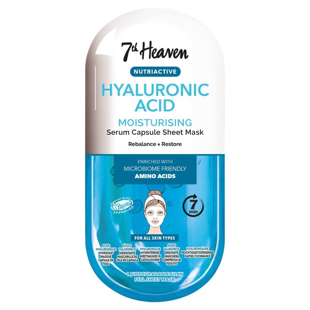 7th Heaven Nutri Active Hyaluronic Sheet Mask 