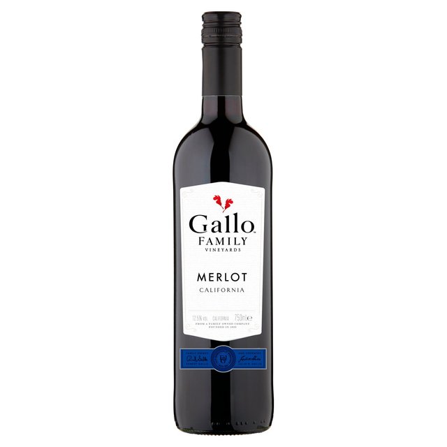 Gallo Family Vineyards Merlot Red Wine  75cl