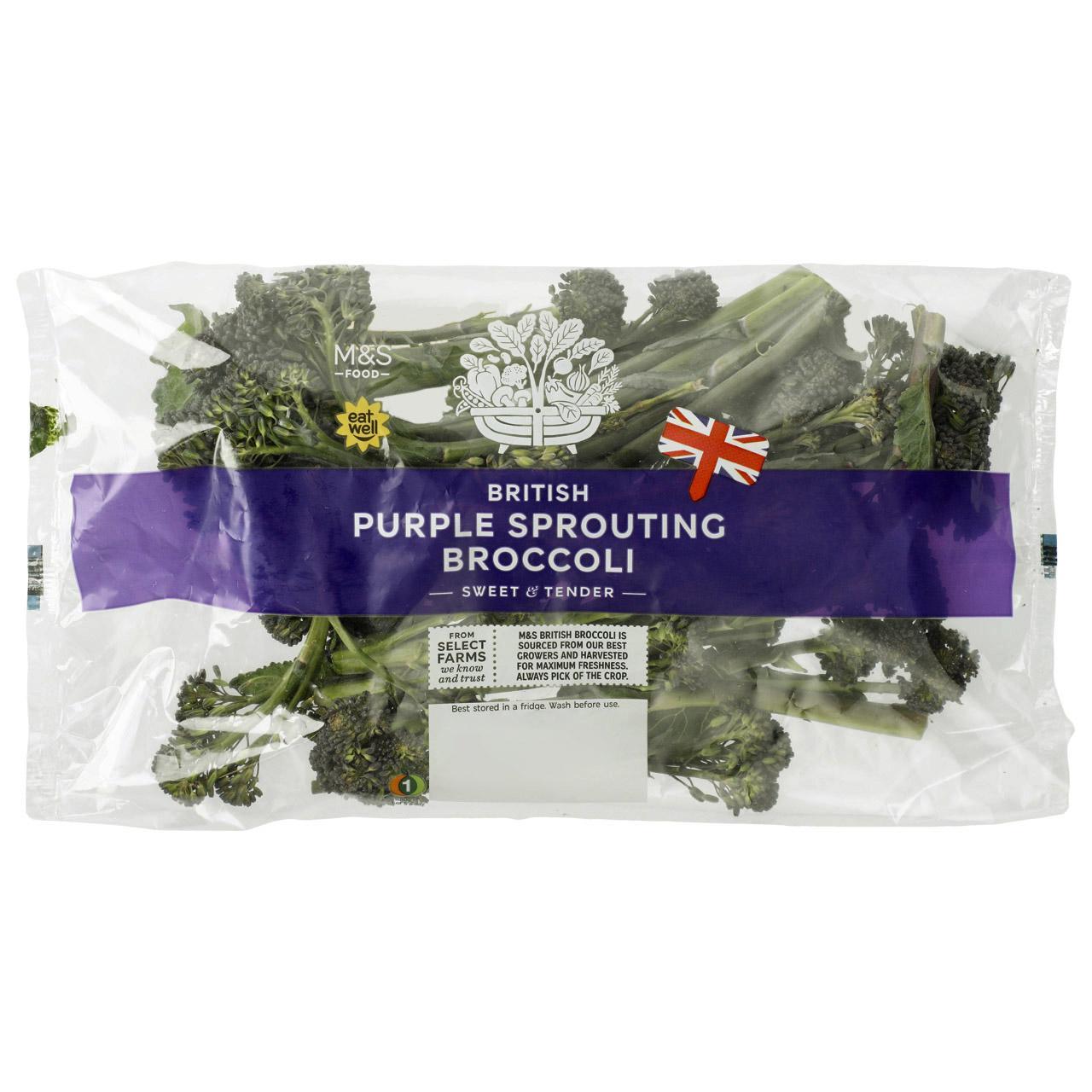 M&S Purple Sprouting Broccoli