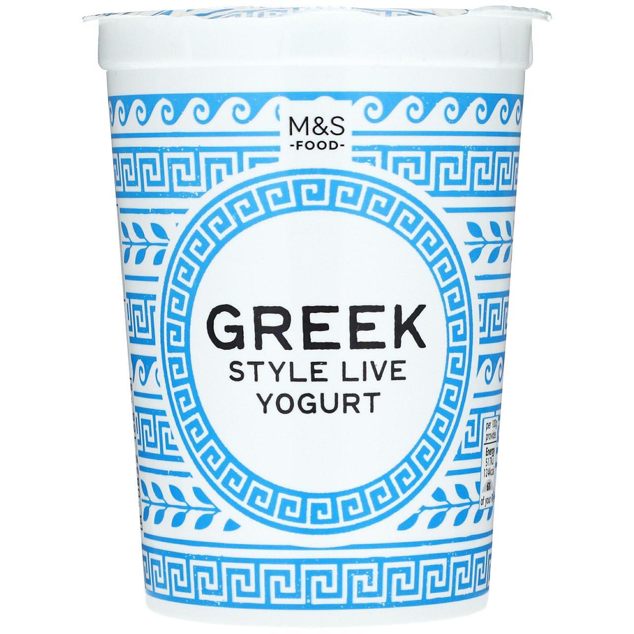 M&S Greek Style Live Yogurt